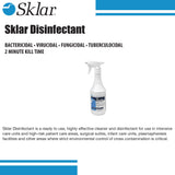 Sklar® Surface Disinfectant Cleaner Broad Spectrum Trigger Spray Liquid 24 oz. Bottle Alcohol Scent NonSterile (241094_EA) 1/EA