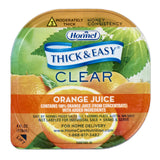 Thick & Easy® Thickened Beverage 4 oz. Portion Cup Orange Flavor Liquid IDDSI Level 3 Moderately Thick/Liquidized (690739_CS) 24/CS
