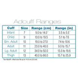 Adcuff™ Reusable Blood Pressure Cuff 23 to 40 cm Arm Nylon Cuff Adult Cuff (474868_EA) 1/EA