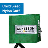 McKesson LUMEON™ Aneroid Sphygmomanometer Unit Pediatric Cuff Nylon Cuff 13 - 19.5 cm Pocket Aneroid (995509_BX) 1/BX