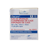 Ducare Gauze Sponge 4 X 4 Inch 12-Ply Sterile 2 per Pack (645795_BX) 25/BX
