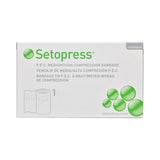 Setopress® Compression Bandage 4 Inch X 4 Yard Safety Pin Closure White NonSterile High Compression (683727_BX) 12/BX
