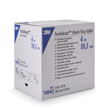 3M™ Scotchcast™ Quick Step Double Sided Felt Padded Splint Roll 4 Inch X 15 Foot Felt / Fiberglass White (983391_CS) 2/CS