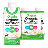 Orgain® Organic Nutritional Shake Oral Supplement Sweet Vanilla Bean Flavor Liquid 11 oz. Carton (1039285_CS) 12/CS
