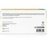 CareStock™ Exam Glove X-Large NonSterile Vinyl Standard Cuff Length Smooth Clear Not Rated (1230910_BX) 100/BX