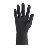 CareStock™ Exam Glove X-Large NonSterile Nitrile Standard Cuff Length Fully Textured Black Not Rated (1230895_CS) 2300/CS