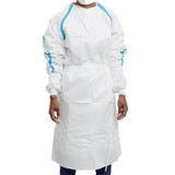 Contec® CritiGear™ Chemotherapy Procedure Gown 6X-Large / 7X-Large White NonSterile ASTM D6978-05 Disposable (1128750_BG) 10/BG
