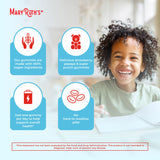 Mary Ruth's® Kids Multivitamin Dietary Supplement Vitamin A / C / D / E 390 mcg - 10 mg - 3 mcg - 4 mg Strength Gummie 60 Per Bottle Fruit Flavor (1271760_EA) 1/EA