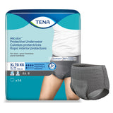 TENA® ProSkin™ Male Adult Absorbent Underwear Pull On with Tear Away Seams X-Large Disposable Moderate Absorbency (1135412_BG) 14/BG