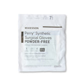 McKesson Perry® Performance Plus Surgical Glove Size 7.5 Sterile Polyisoprene Standard Cuff Length Smooth Green Chemo Tested (1044723_BX) 50/BX