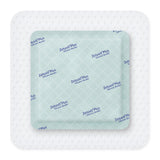 Zetuvit® Plus Silicone Border Super Absorbent Dressing Silicone Adhesive 5 X 5 Inch Square (1242907_EA) 1/EA