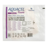 Aquacel® Foam Dressing 6 X 6 Inch With Border Waterproof Film Backing Silicone Adhesive Square Sterile (1118894_BX) 10/BX
