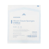 McKesson Gauze Sponge 4 X 4 Inch 12-Ply Sterile 2 per Pack (762703_CS) 600/CS