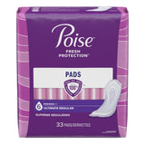 Poise® Fresh Protection™ Bladder Control Pad 4.1 X 14 Inch Heavy Absorbency Sodium Polyacrylate Core One Size Fits Most (802342_PK) 33/PK