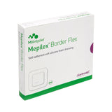Mepilex® Border Flex Foam Dressing 5.1 X 6.3 Inch With Border Film Backing Silicone Adhesive Oval Sterile (1177530_BX) 5/BX
