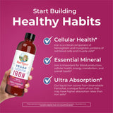 Mary Ruth's® Liquid Iron Dietary Supplement Iron 6 to 18 mg Strength Liquid 16 oz. Berry Flavor (1271764_EA) 1/EA