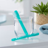 McKesson Denture Brush 2-Sided Bristle Green (472578_BX) 144/BX