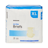 McKesson Ultra Unisex Adult Incontinence Brief X-Large Disposable Heavy Absorbency (800833_BG) 1/BG