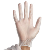 Trilon® Exam Glove X-Large NonSterile Vinyl Standard Cuff Length Smooth Clear Not Rated WITH PROP. 65 WARNING (287772_CS) 1000/CS