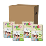 Cutie Pants® Unisex Toddler Training Pants Pull On with Tear Away Seams Size 4T to 5T Disposable Heavy Absorbency (810360_PK) 19/PK