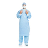 Aero Blue Surgical Gown with Towel X-Large / X-Long Blue Sterile AAMI Level 3 Disposable (938751_EA) 1/EA