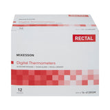 McKesson Digital Stick Thermometer Oral / Rectal / Axillary Probe Handheld (797158_BX) 12/BX