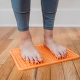 Kanjo Acupressure Foot Mat Orange PVC Plastic 10-1/2 X 13-1/2 Inch (1236441_EA) 1/EA