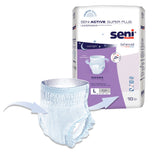 Seni® Active Super Plus Unisex Adult Absorbent Underwear Pull On with Tear Away Seams Large Disposable Heavy Absorbency (1163858_PK) 18/PK