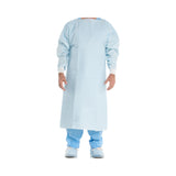 O&M Halyard Inc Chemotherapy Procedure Gown One Size Fits Most Blue NonSterile ASTM F739-12 Disposable (566770_CS) 100/CS