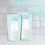 Zomee Breast Milk Storage Bag 8 oz. Food Grade Plastic (1233074_PK) 100/PK