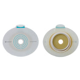SenSura® Mio Click Ostomy Barrier Trim to Fit, Extended Wear Elastic Adhesive 70 mm Flange Yellow Code System 10 to 65 mm Opening (883918_BX) 5/BX