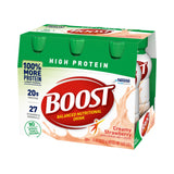 Boost® High Protein Oral Supplement Creamy Strawberry Flavor Liquid 8 oz. Bottle (1178448_CS) 24/CS