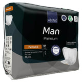 Abena® Premium Man Bladder Control Pad 9 X 11.4 Inch Moderate Absorbency Fluff / Polymer Core Size 2 (1218254_CS) 180/CS