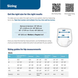 McKesson Ultra Plus Stretch Unisex Adult Incontinence Brief Medium Disposable Heavy Absorbency (884170_CS) 4/CS