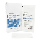 McKesson Skin Closure Strip 1/4 X 4 Inch Nonwoven Material Reinforced Strip White (876308_CS) 200/CS