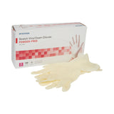 McKesson Exam Glove Small NonSterile Stretch Vinyl Standard Cuff Length Smooth Ivory Not Rated (409742_BX) 100/BX