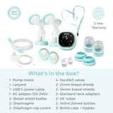Zomee Double Electric Breast Pump Kit Zomee (1183315_EA) 1/EA