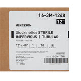 McKesson Surgical Stockinette Impervious / Tubular 12 W X 48 L Inch Sterile (460834_CS) 10/CS
