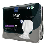 Abena® Premium Man Special Bladder Control Pad 14.5 X 28.7 Inch Heavy Absorbency Fluff / Polymer Core One Size Fits Most (1218244_PK) 23/PK