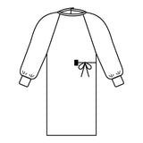 Evolution 4 Non-Reinforced Surgical Gown with Towel X-Large Blue Sterile Disposable (168683_CS) 34/CS