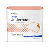 McKesson Ultra Disposable Underpad 30 X 36 Inch Fluff / Polymer Heavy Absorbency (724031_BG) 10/BG