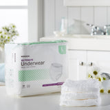 McKesson Unisex Adult Absorbent Underwear Pull On with Tear Away Seams Large Disposable Heavy Absorbency (1123836_CS) 72/CS