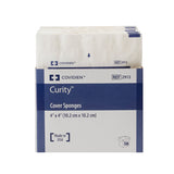 Curity™ Cellulose Filled Nonwoven Sponge 4 X 4 Inch 4-Ply Sterile 2 per Pack (401580_PK) 1/PK