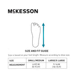 McKesson Dorsal Night Splint Large / X-Large Hook and Loop Closure Male 9 to 14 / Female 10 to 15 Foot (1159122_EA) 1/EA