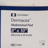 Dermacea™ Abdominal Pad 8 X 10 Inch Sterile 1 per Pack (566397_TR) 18/TR