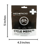 My Medic™ MED PACKS Cyclist First Aid Kit Plastic Pouch (1208022_EA) 1/EA