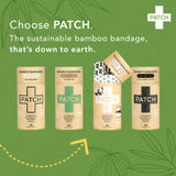 Patch™ Kids Adhesive Strip 3/4 X 3 Inch Bamboo / Coconut Oil Rectangle Kid Design (Panda) Sterile (1219440_TU) 1/TU