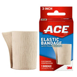 3M™ ACE™ Elastic Bandage 3 Inch Width Single Hook and Loop Closure Tan NonSterile Standard Compression (500544_EA) 1/EA
