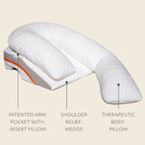 MedCline® Reflux Relief Positioner System 22 W X 50 L X 6 H Inch Foam / Gel Freestanding (1217713_EA) 1/EA