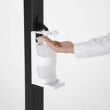 MT Displays BASIC TOUCHLESS DISPENSER STN.F.OP.BLACK (UHTDBB2000X2000) Each
